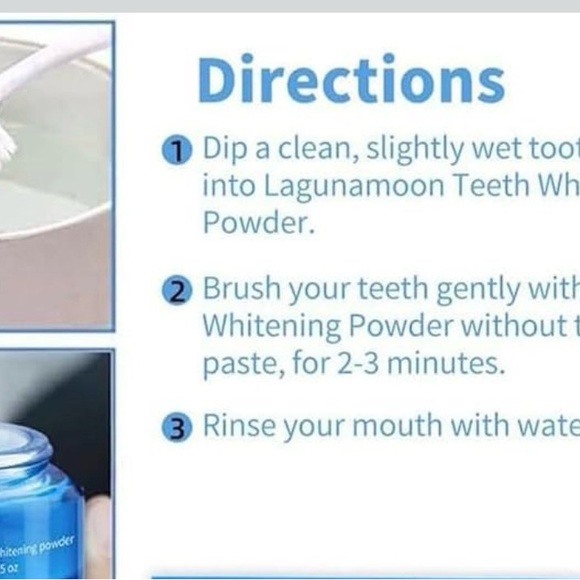 Youbuy Simply White Teeth Whitening Powder 3 tubs - Picture 4 of 9